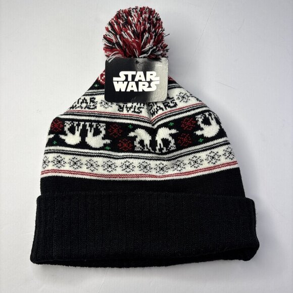 Star Wars Christmas WInter Beanie Adult One SIze - Picture 1 of 6